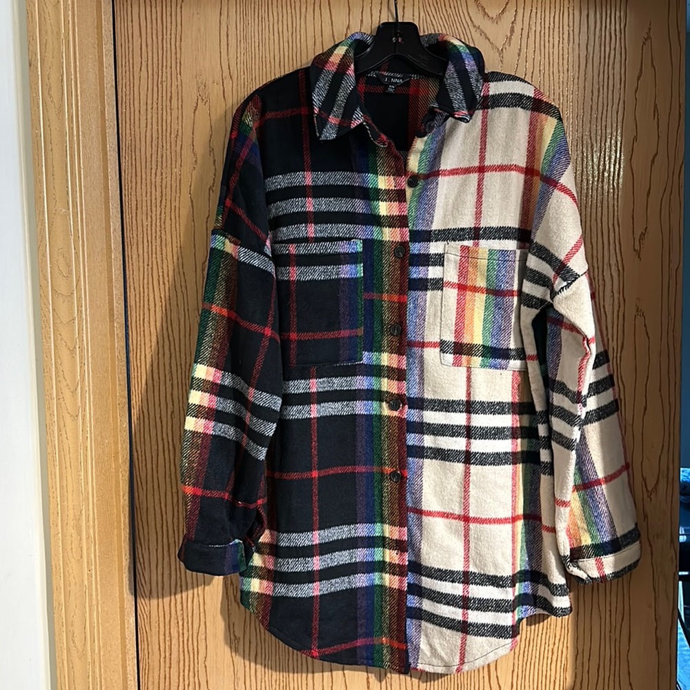 Women’s Fleece Plaid Shacket